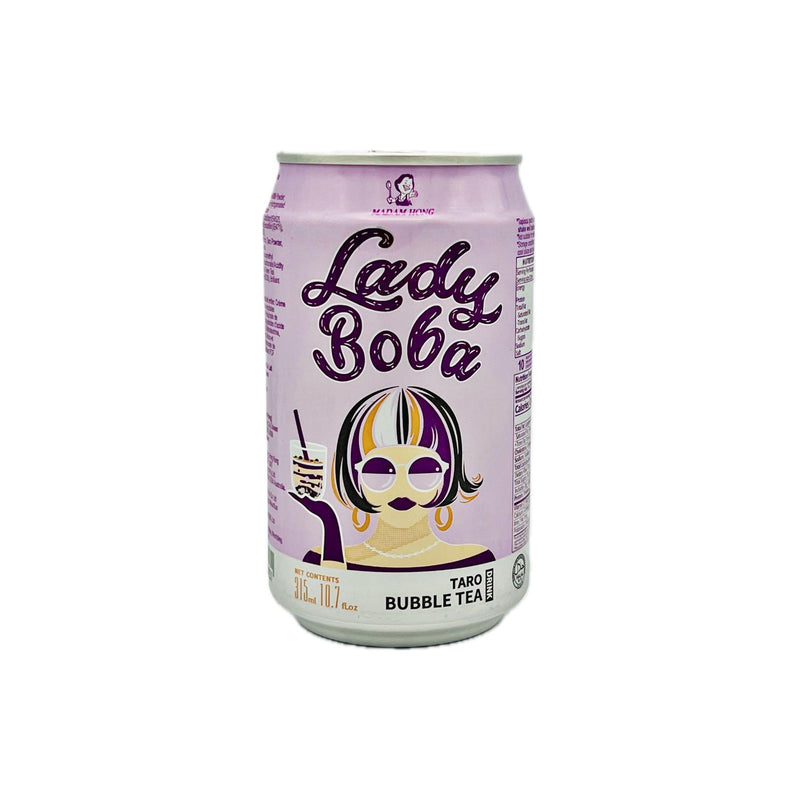 Madam Hong Lady Boba Taro Bubble Tea 315ml - Tuk Tuk Mart