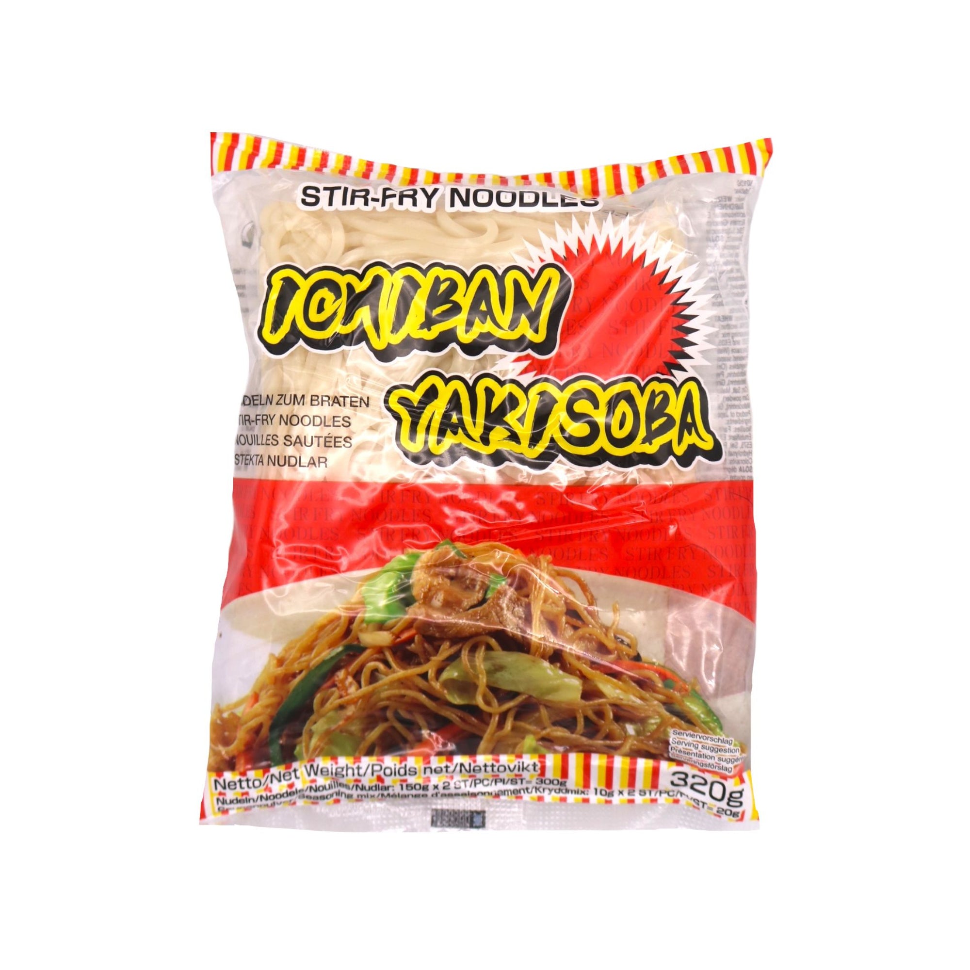 JFC Ichiban Yakisoba Stir Fry Noodles (2 servings) 320g