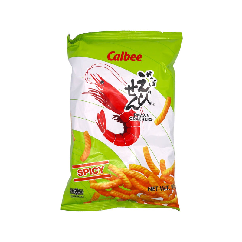 Calbee Prawn Crackers Spicy Flavour 90g - Tuk Tuk Mart