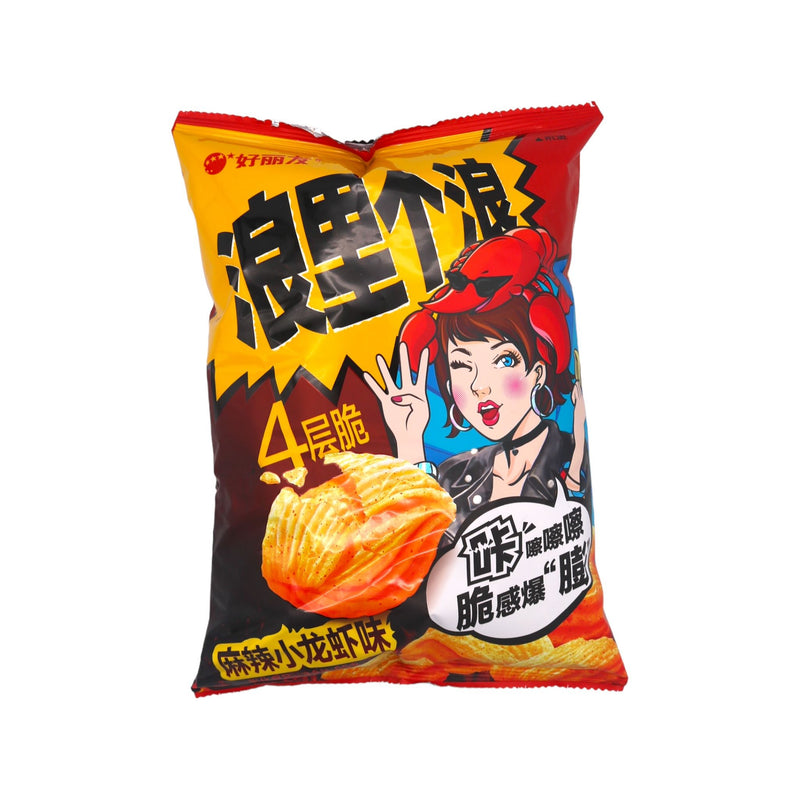 Orion Corn Flake Crisps - Spicy Crayfish Flavour 65g - Tuk Tuk Mart