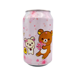 Kawaji Rilakkuma Cherry Vanilla Flavour Soda 330ml - Tuk Tuk Mart