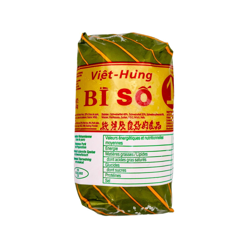 Viet Hung Bi So 1 Pork Salami Roll (With Pork Skin) 500g - Tuk Tuk Mart