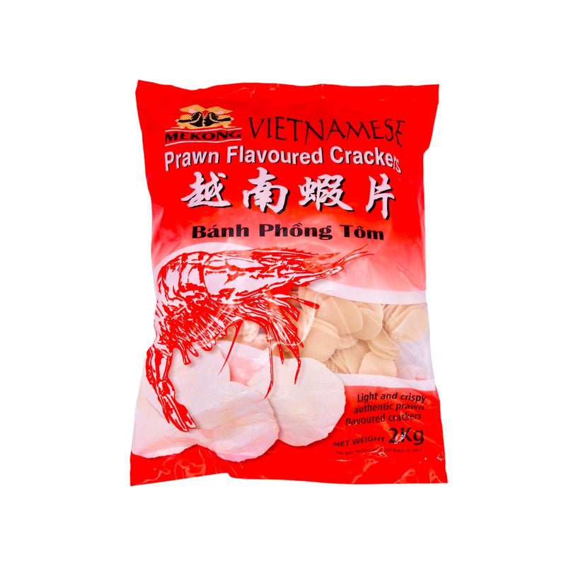 Mekong Vietnamese Prawn Flavoured Crackers 越南蝦片 2kg - Tuk Tuk Mart