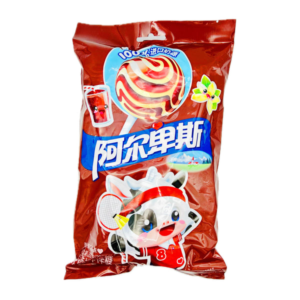 Alpenliebe Lollipop Candy Cola & Vanilla Flavour (20 Pieces) 200g - Tuk Tuk Mart