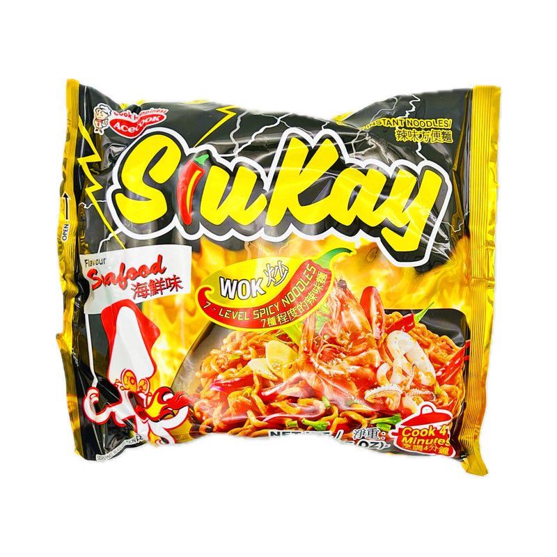 Acecook Siu Kay Instant Noodles Seafood Flavour 127g - Tuk Tuk Mart