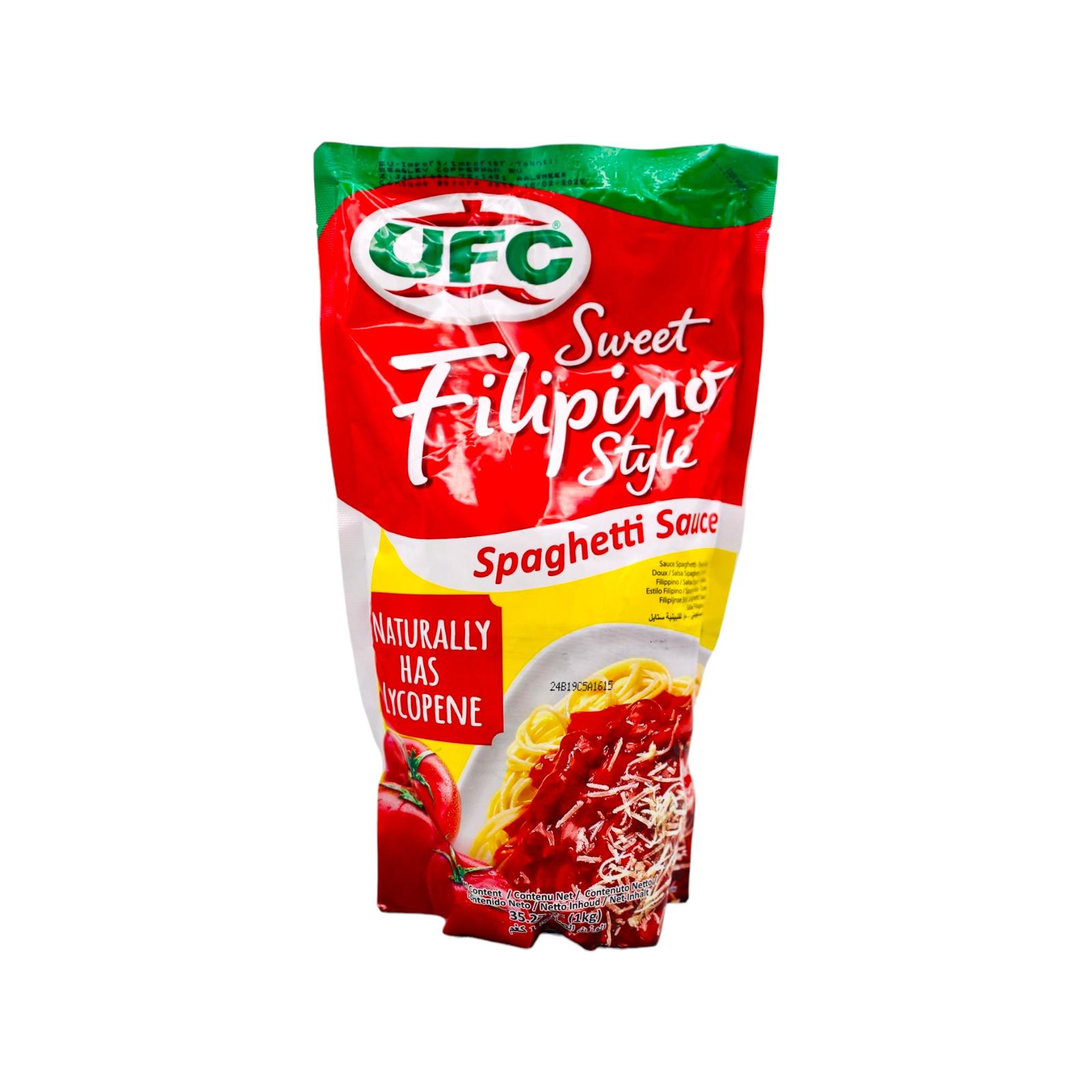 UFC Sweet Filipino Style Spaghetti Sauce 1kg