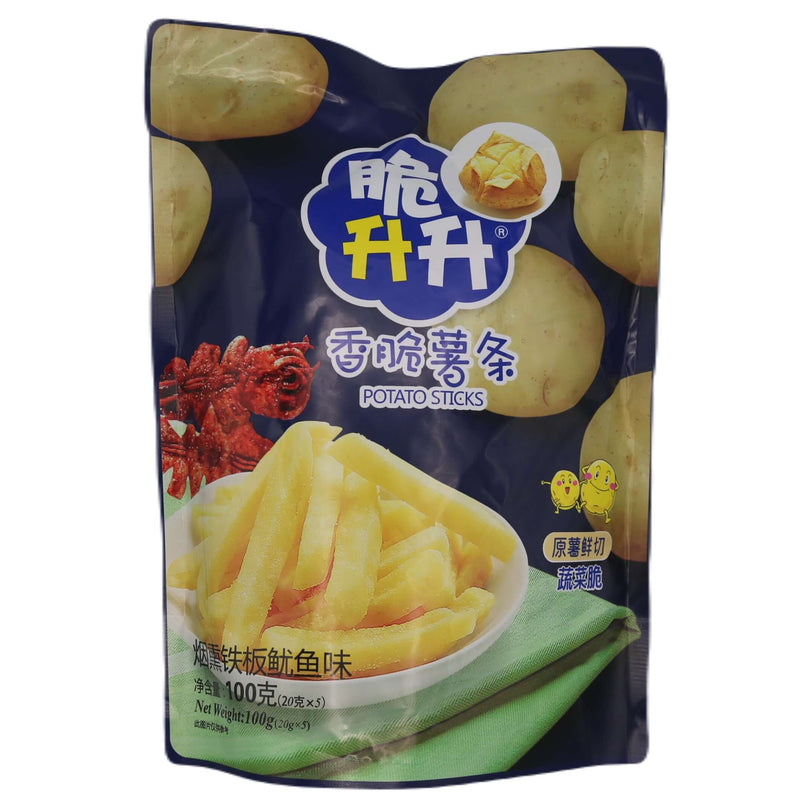 Crisup Potato Sticks Smoked & Grilled Squid Flavour 100g - Tuk Tuk Mart