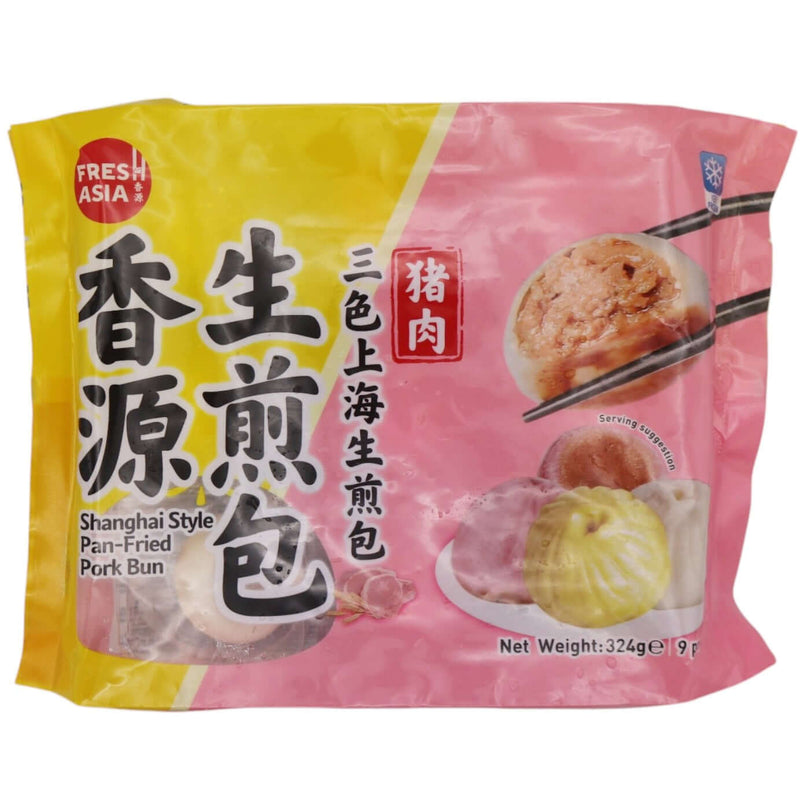 Freshasia Pan-Fried Pork Bun 324g (Frozen) - Tuk Tuk Mart