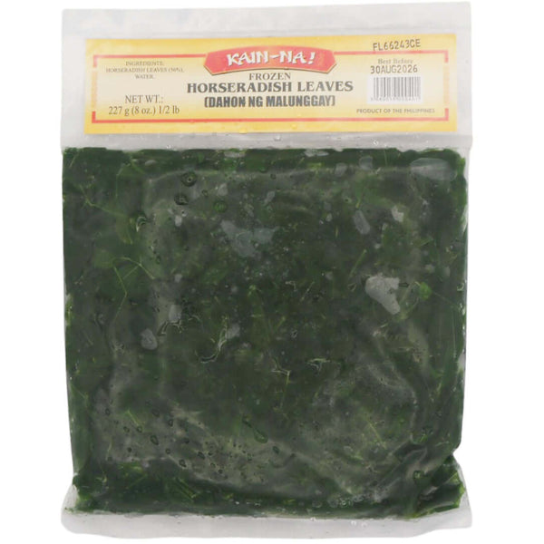 Kain-Na! Frozen Jute Leaves (Dahon Ng Saluyot) 227g (Frozen) - Tuk Tuk Mart