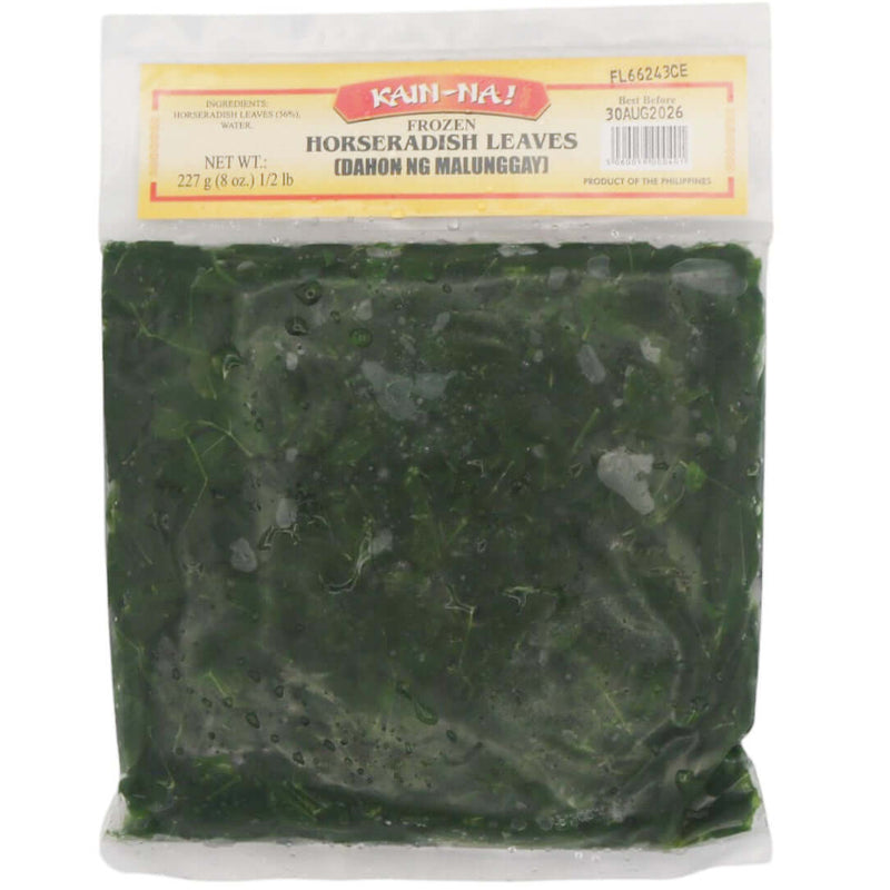 Kain-Na! Frozen Jute Leaves (Dahon Ng Saluyot) 227g (Frozen) - Tuk Tuk Mart