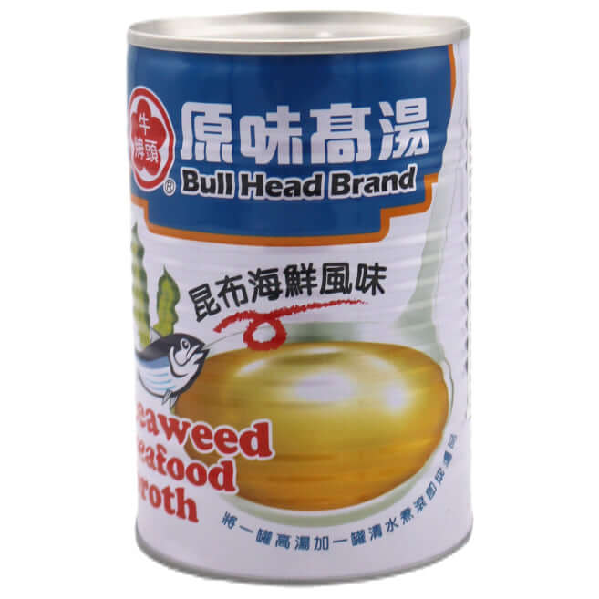 Bull Head Brand Seaweed Seafood Broth 411ml - Tuk Tuk Mart