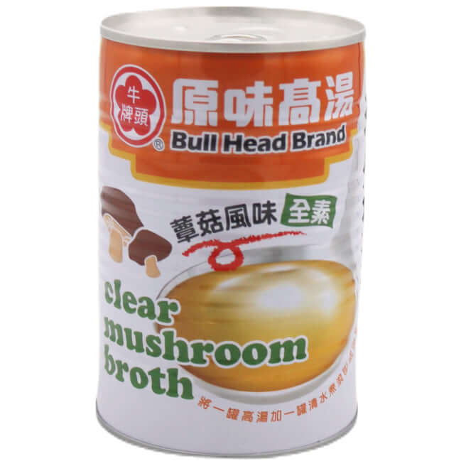 Bull Head Brand Clear Mushroom Broth 411ml - Tuk Tuk Mart