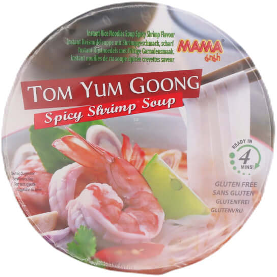 Mama Tom Yum Goong Spicy Shrimp Soup 70g - Tuk Tuk Mart