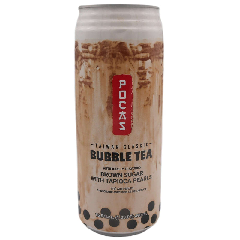 Pocas Bubble Tea Can Brown Sugar 490ml - Tuk Tuk Mart