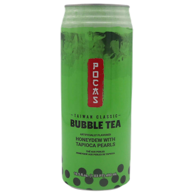 Pocas Bubble Tea Can Honeydew 490ml - Tuk Tuk Mart