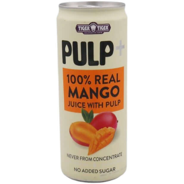 Tiger Tiger Pulp+ 100% Real Mango Juice with Pulp 320ml - Tuk Tuk Mart