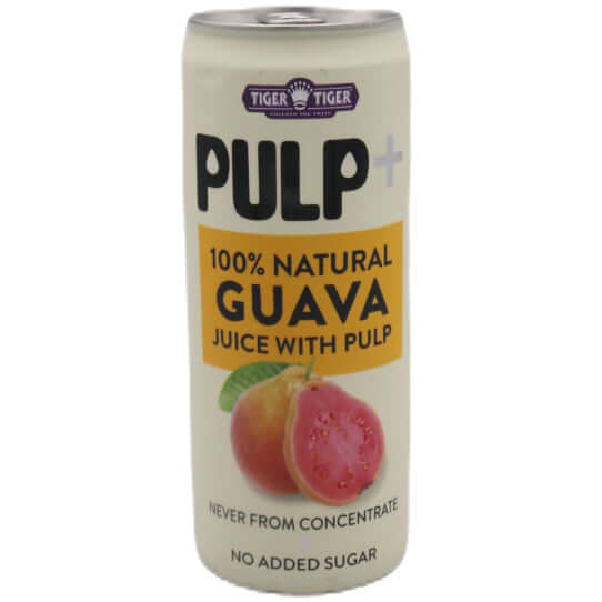 Tiger Tiger Pulp+ 100% Natural Guava Juice with Pulp 320ml - Tuk Tuk Mart