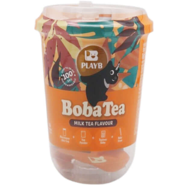 PlayB Instant Bubble Tea with Milk Tea Flavour 85g - Tuk Tuk Mart