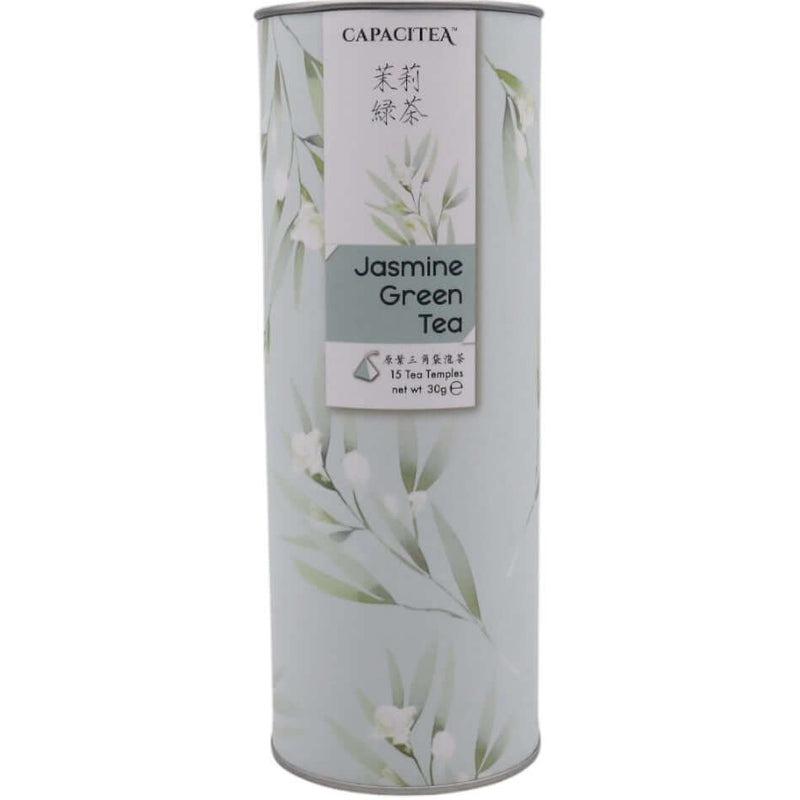 Capacitea Jasmine Green Tea (15 Tea Temples) 30g - Tuk Tuk Mart