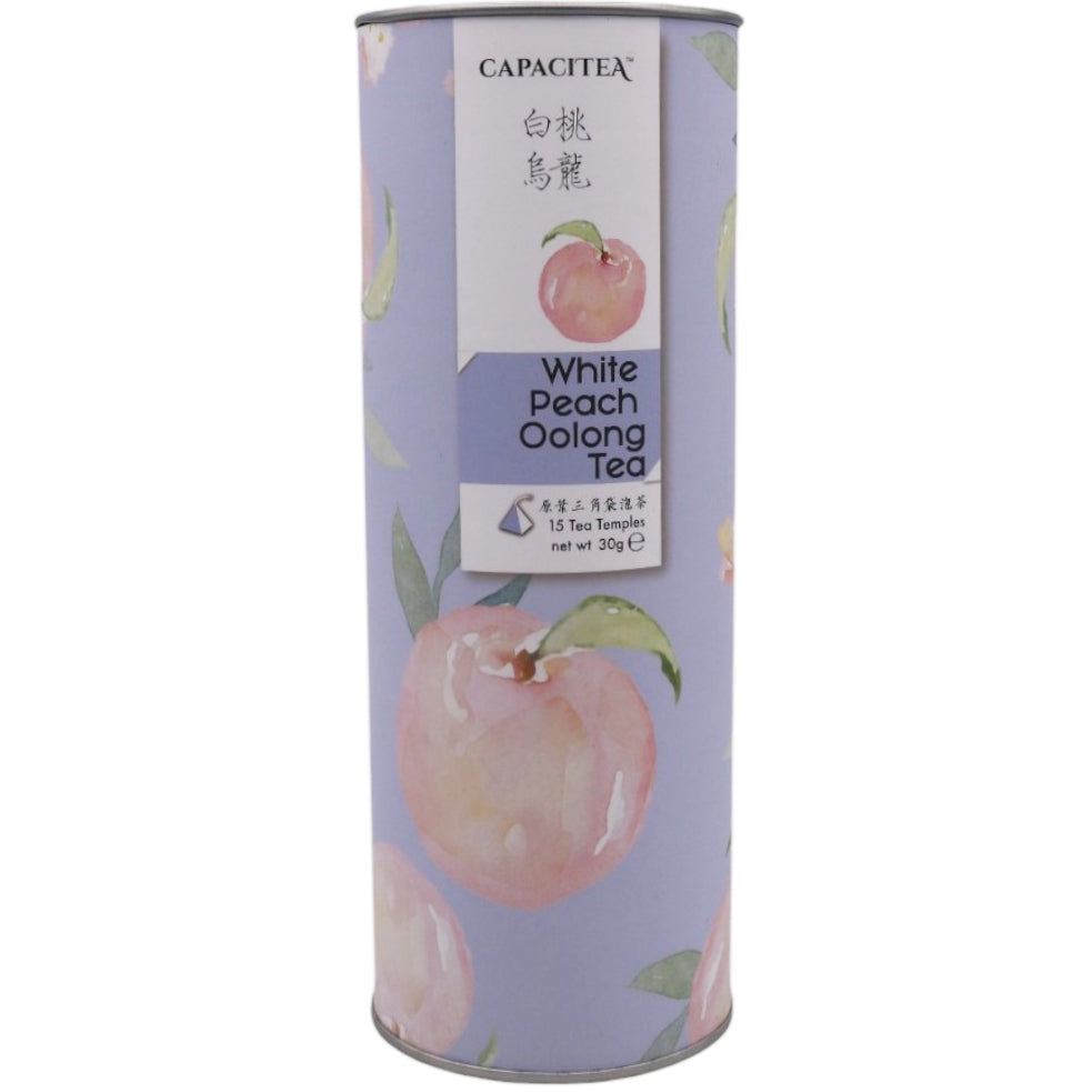 Capacitea White Peach Oolong Tea (15 Tea Temples) 30g - Tuk Tuk Mart