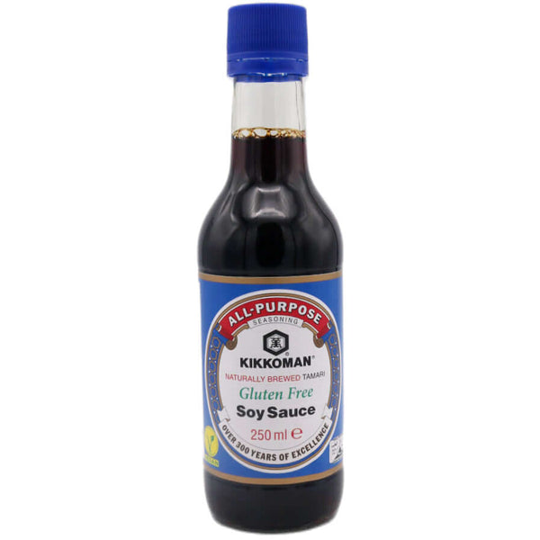 Kikkoman Naturally Brewed Tamari Gluten Free Soy Sauce 250ml - Tuk Tuk Mart