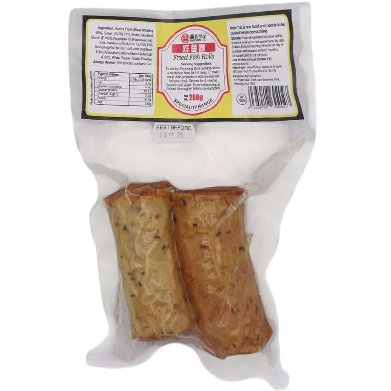 Hansun Fried Fish Rolls 200g (Frozen) - Tuk Tuk Mart