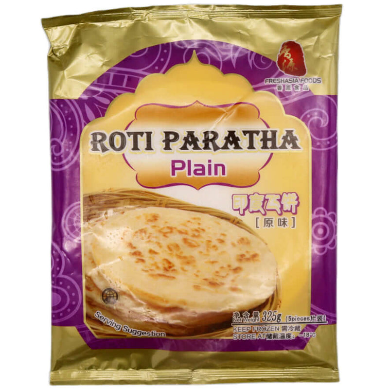 Freshasia Roti Paratha Plain 印度飛餅 325g (Frozen) - Tuk Tuk Mart