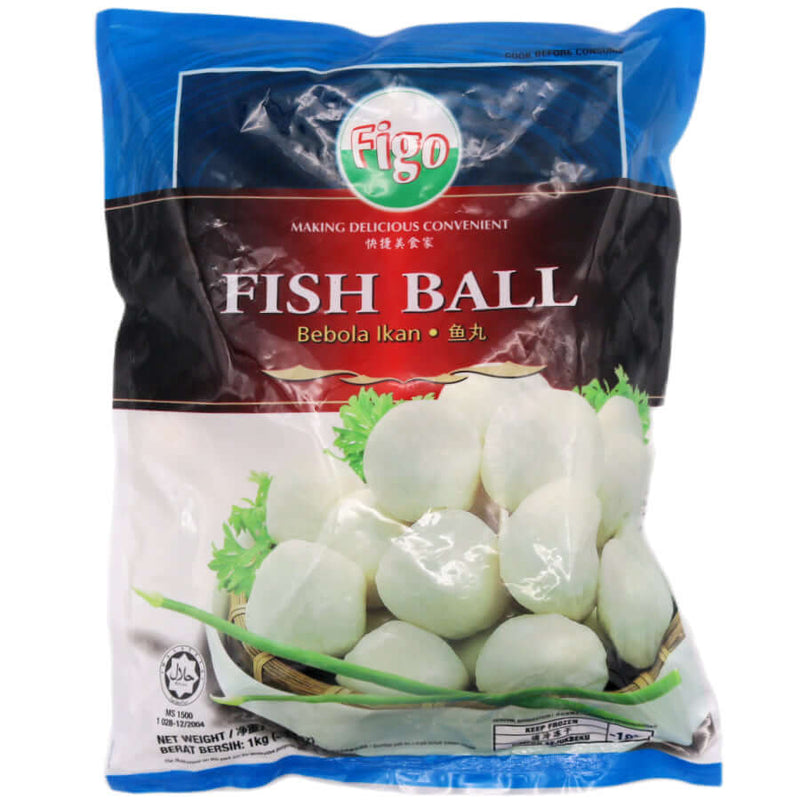 Figo Fish Ball 魚丸 1kg (Frozen) - Tuk Tuk Mart
