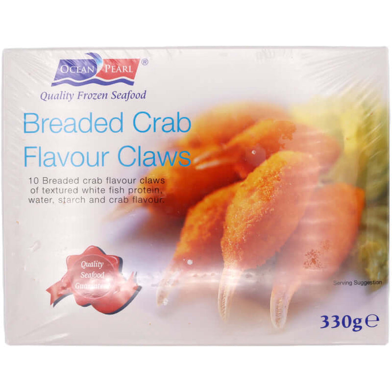 Ocean Pearl Breaded Crab Flavour Claws 330g (Frozen) - Tuk Tuk Mart
