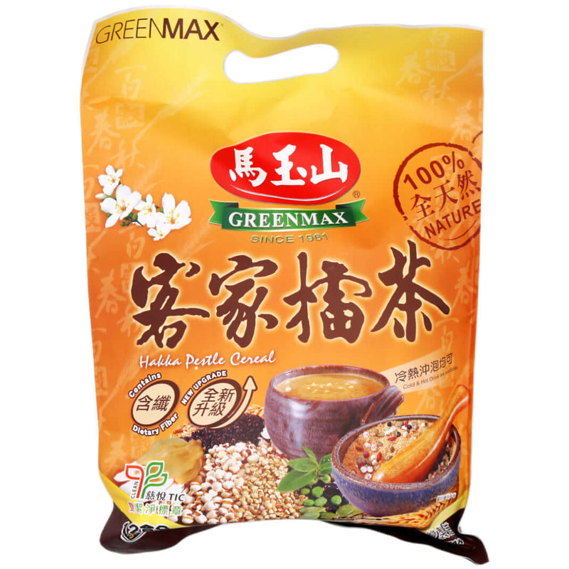 Greenmax Hakka Lei Cha Ground Tea (30g*12pcs) 360g - Tuk Tuk Mart
