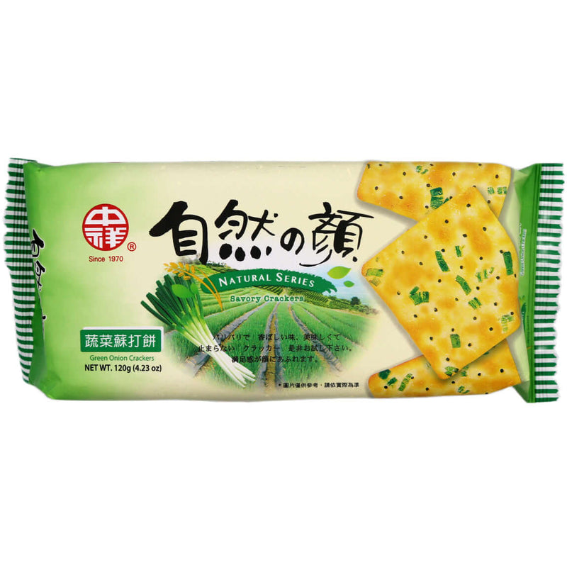 CH Foods Green Onion Crackers 120g - Tuk Tuk Mart