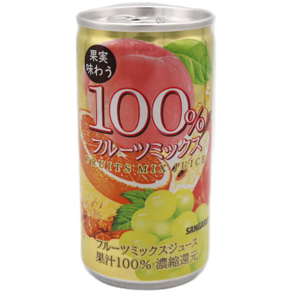 Sangaria 100% Fruit Taste Fruit Mix Juice 190ml - Tuk Tuk Mart