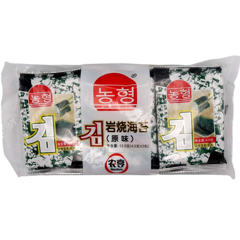 Fortune Foods Instant Crispy Seaweed (4.5g*3pcs) 13.5g - Tuk Tuk Mart