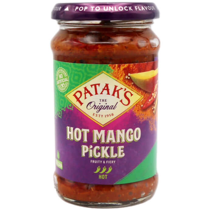 Patak's Hot Mango Pickle 283g - Tuk Tuk Mart