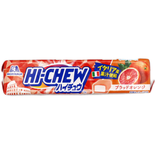 Morinaga Hi-Chew Soft Candy Blood Orange Flavour (12pcs) 52.8g - Tuk Tuk Mart
