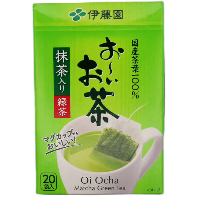 Itoen Oi Ocha Eco Teabag Green Tea (1.8g*20pcs) 36g - Tuk Tuk Mart