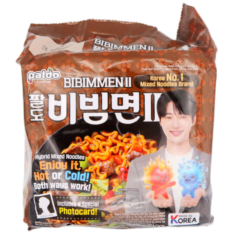Paldo Bibimmen II (130g*4 Packs) 520g - Tuk Tuk Mart