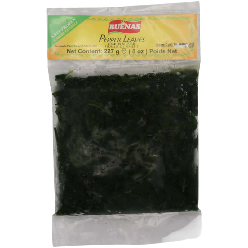 Buenas Pepper Leaves 227g (Frozen) - Tuk Tuk Mart
