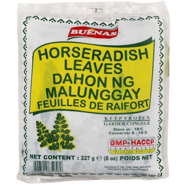 Buenas Horseradish Leaves 227g (Frozen) - Tuk Tuk Mart