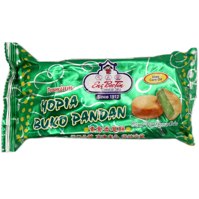 Eng Bee Tin Filipino Pastry Desert with White Bean & Pandan Filling 150g (Frozen) - Tuk Tuk Mart