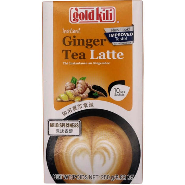 Gold Kili Instant Ginger Tea Latte  (25g*10pcs) 250g - Tuk Tuk Mart