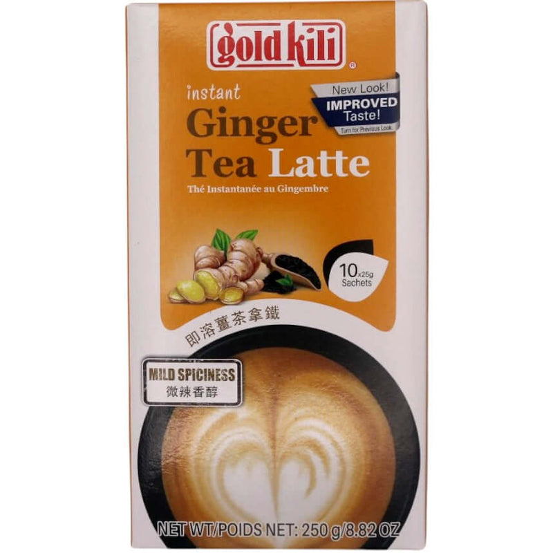 Gold Kili Instant Ginger Tea Latte  (25g*10pcs) 250g - Tuk Tuk Mart
