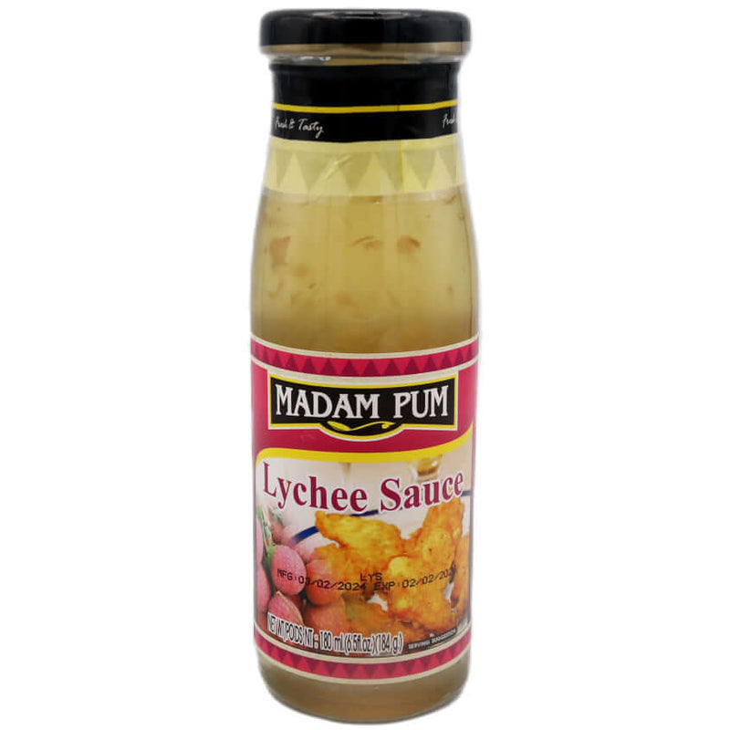 Madam Pum Lychee Sauce 180ml - Tuk Tuk Mart