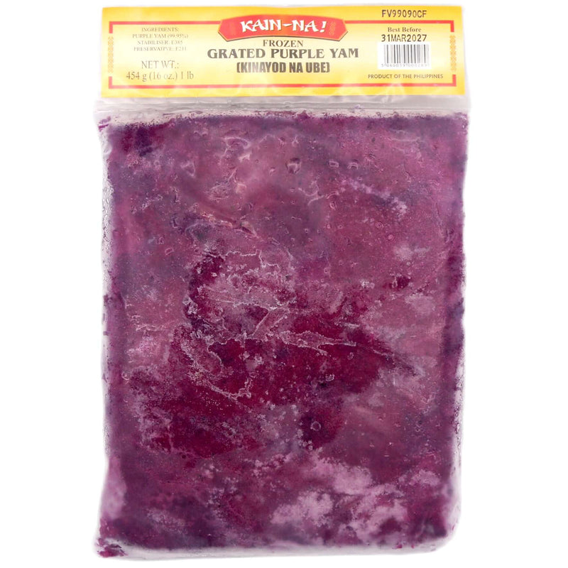 Kain-Na! Frozen Grated Purple Yam (Kinayod Na Ube) 454g (Frozen) - Tuk Tuk Mart