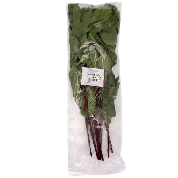 Thai Fresh Okra Leaf 100g - Tuk Tuk Mart