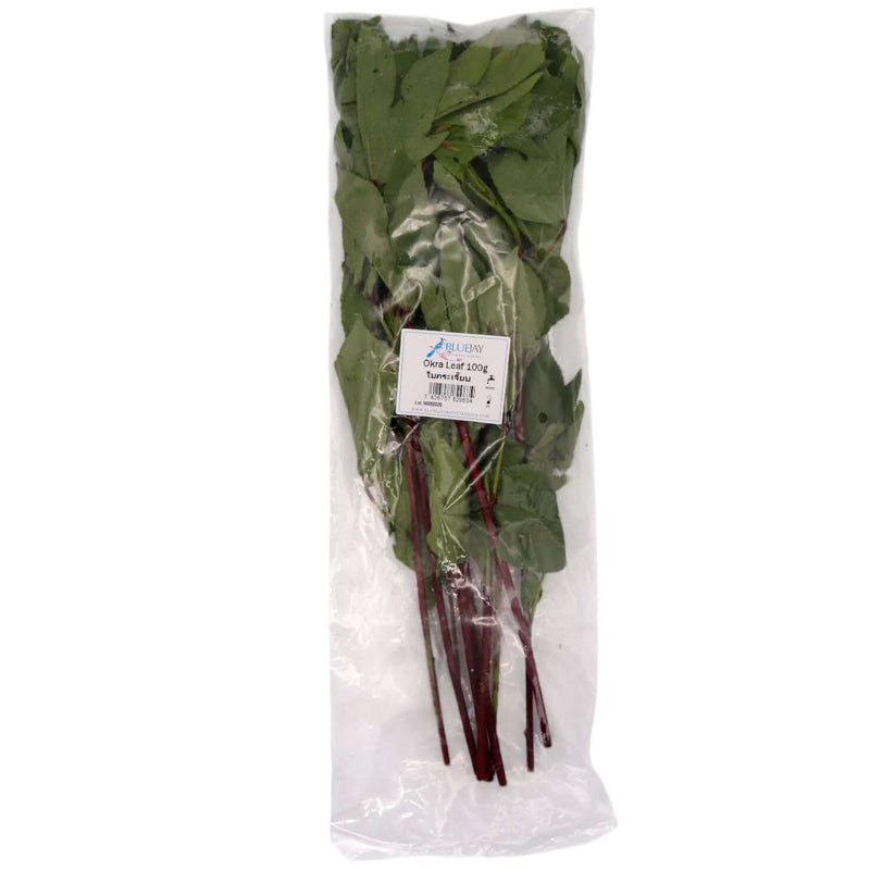 Thai Fresh Okra Leaf 100g - Tuk Tuk Mart