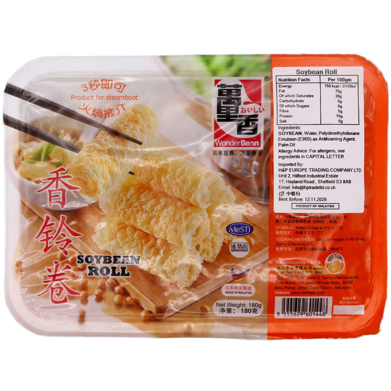 Wonder Bean Soybean Roll 180g - Tuk Tuk Mart