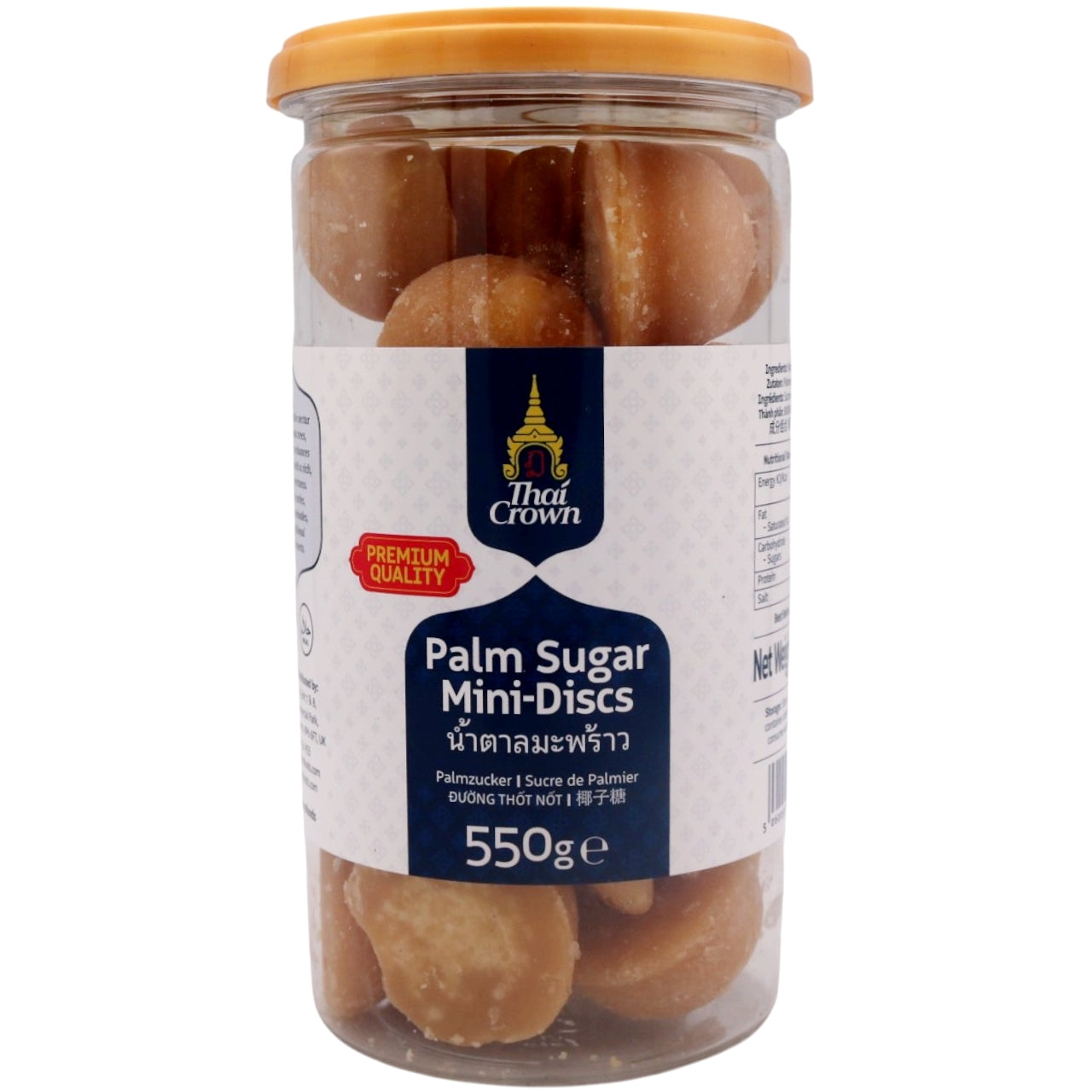 Thai Crown Palm Sugar Mini-Discs 550g - Tuk Tuk Mart