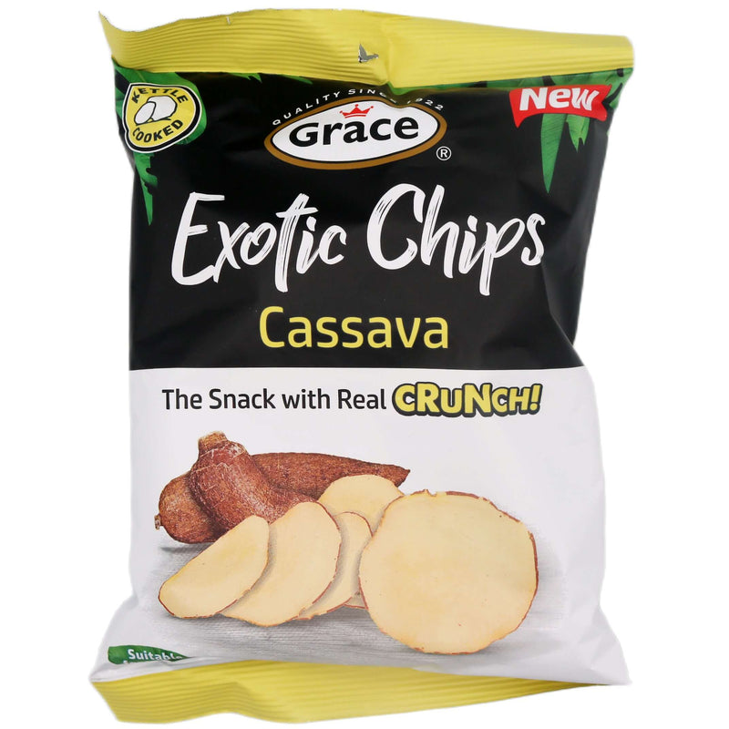 Grace Exotic Chips Cassava 75g - Tuk Tuk Mart