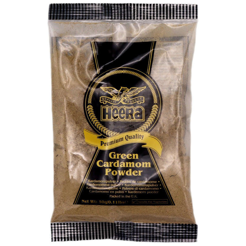 Heera Green Cardamom Powder 50g - Tuk Tuk Mart